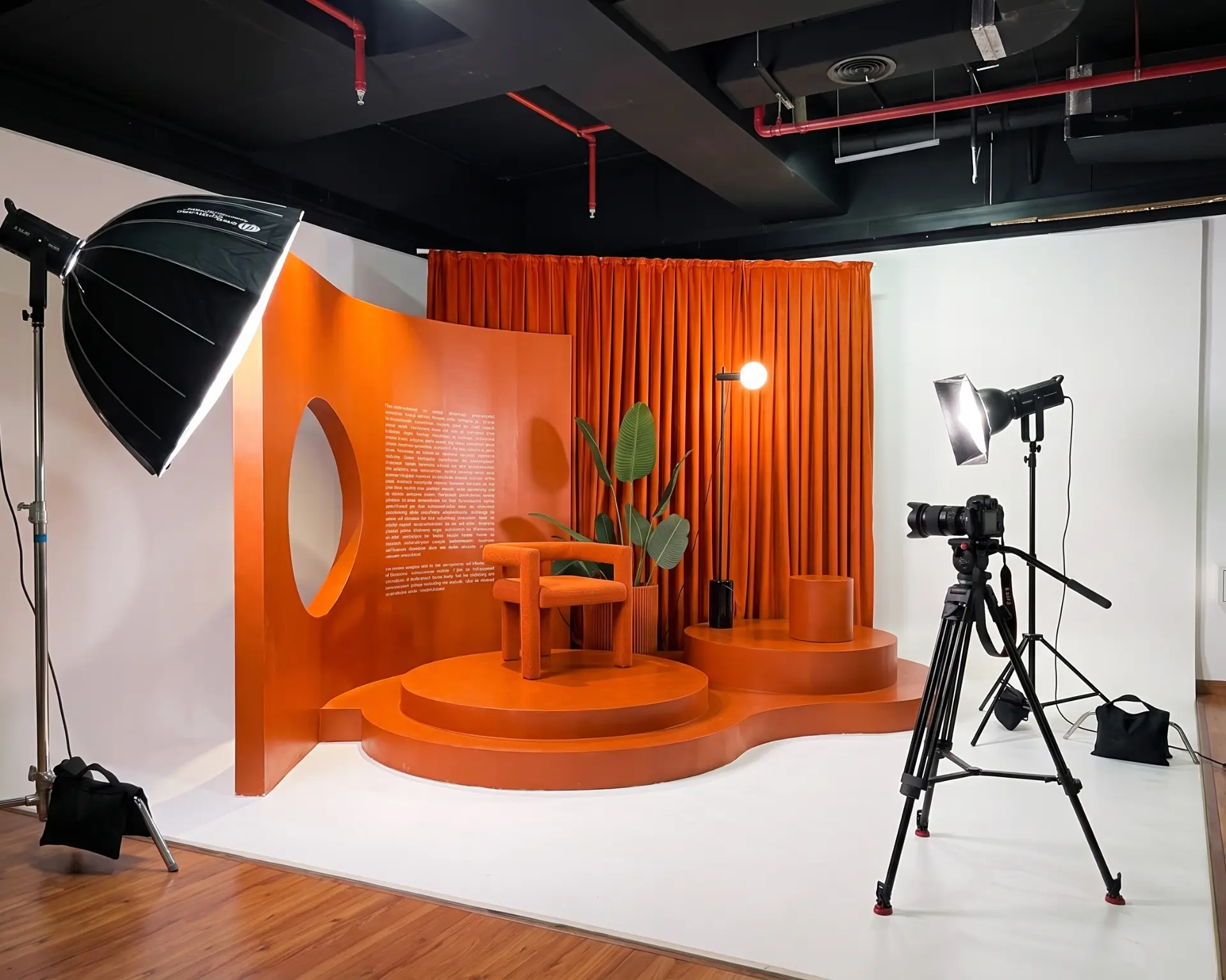 Seamless white cyclorama wall for product photography — view 2